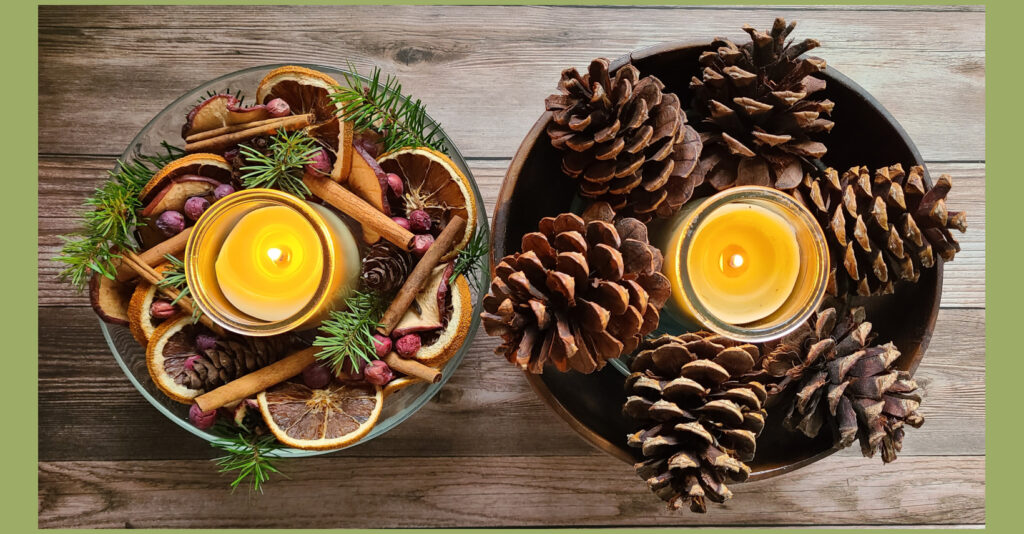 Tips for making Natural Holiday Potpourri on MOMAROMAs