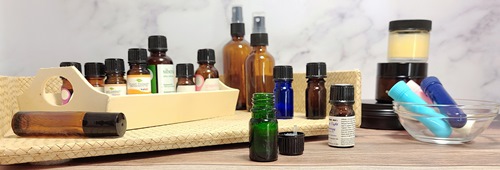 Aromatherapy Ingredients and Supplies available from select suppliers on Amazon and Mom's other favorite sources