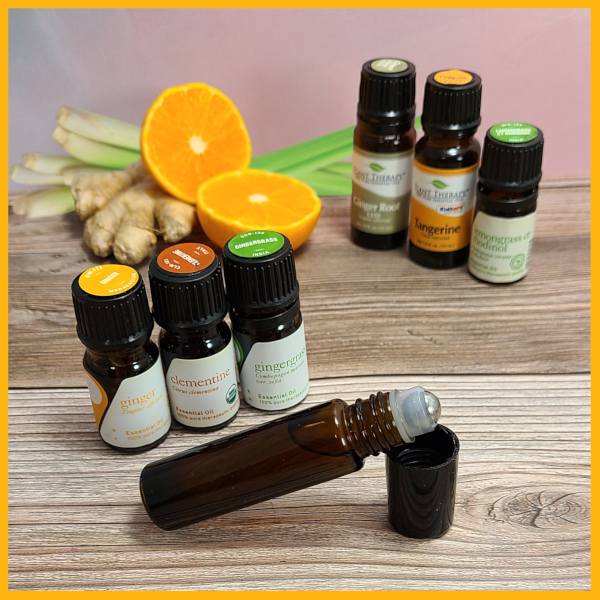 Ginger Citrus Aromatherapy Roll-on on Mom's Blog Shelf