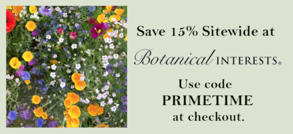 Botanical Interests Current Special: 15% Off sitewide