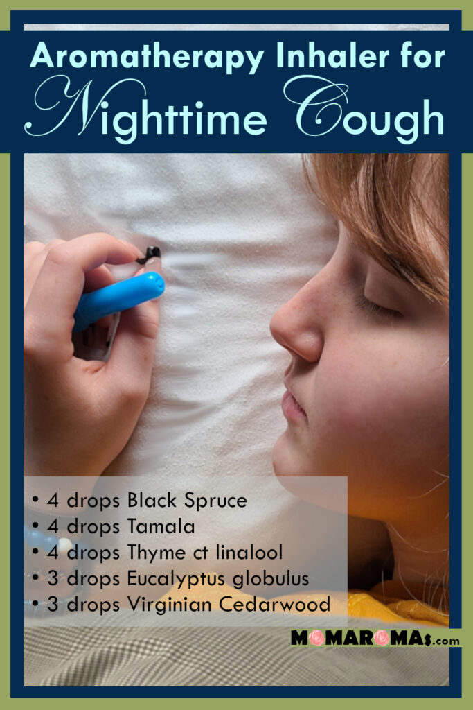 Nighttime Cough Inhaler blend on MOMAROMAs