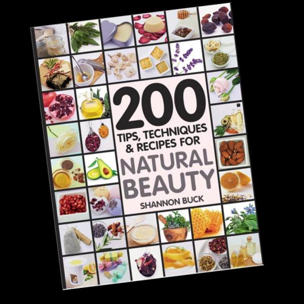 200 Tips, Techniques and Recipes for Natural Beauty by Shannon Buck a Review on Mom's Blog Shelf