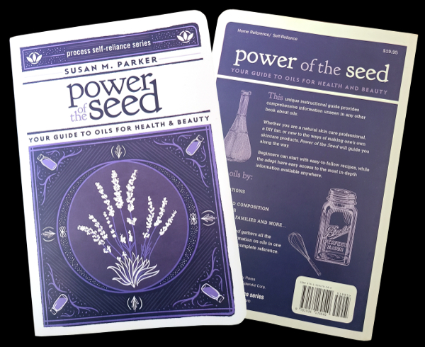 Front and back covers of Power of the Seed by Susan M Parker