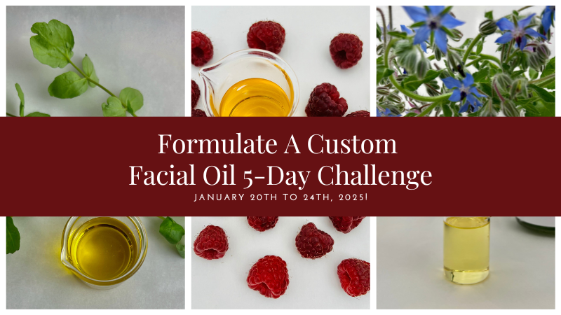 Formulate a Face Oil Challenge with Susan Parker