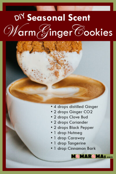 PIN ME Warm Ginger Cookies Essential Oil Blend