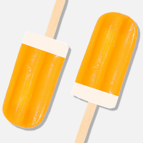 Orange Cream ice cream treat