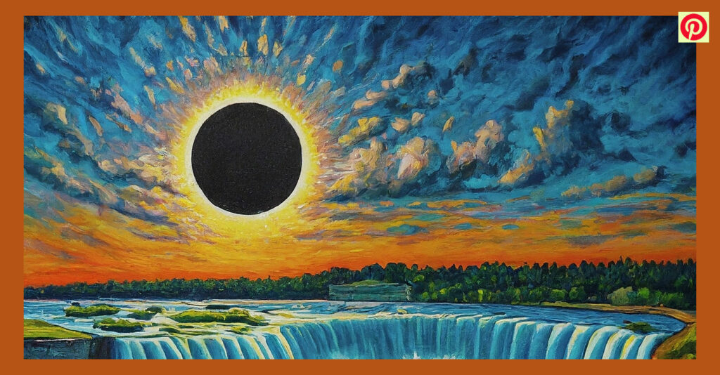 Total Eclipse in Oils