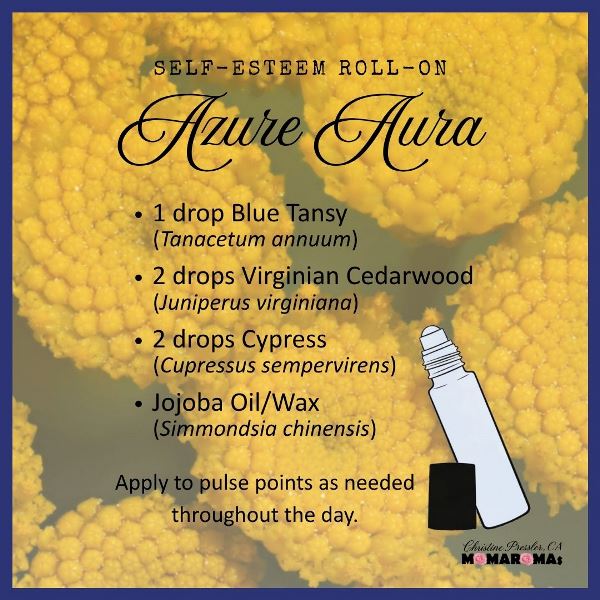 Azure Aura Self Esteem Roll On essential oil blend