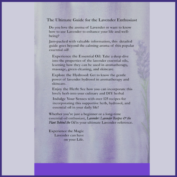 Lavender, a book by Christine Pressler