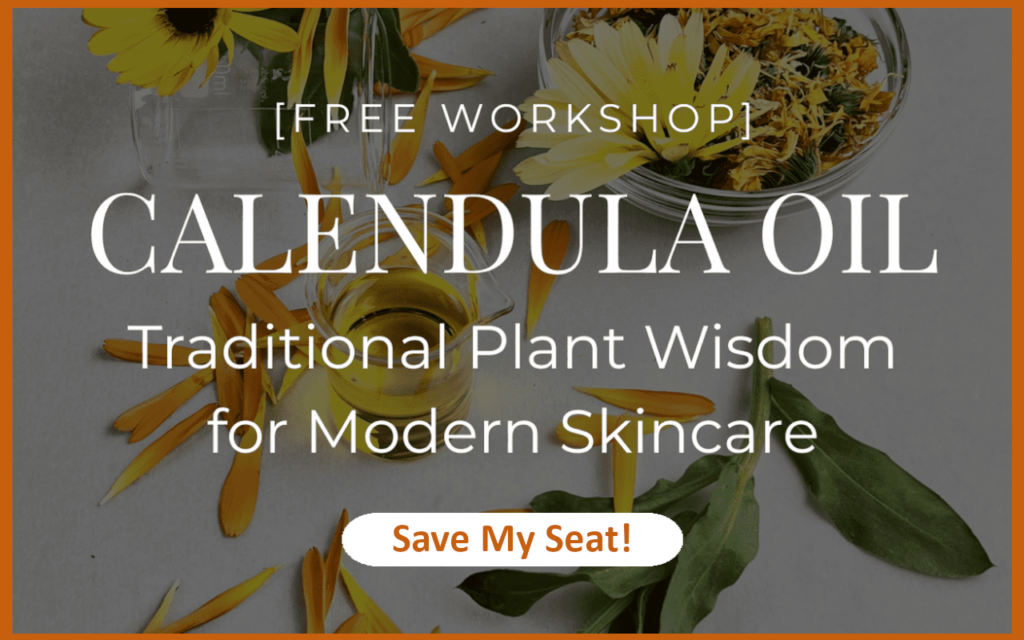 Free Calendula Oil Workshop with Susan Parker