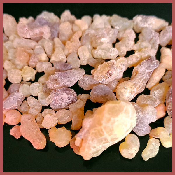 Frankincense resin tears