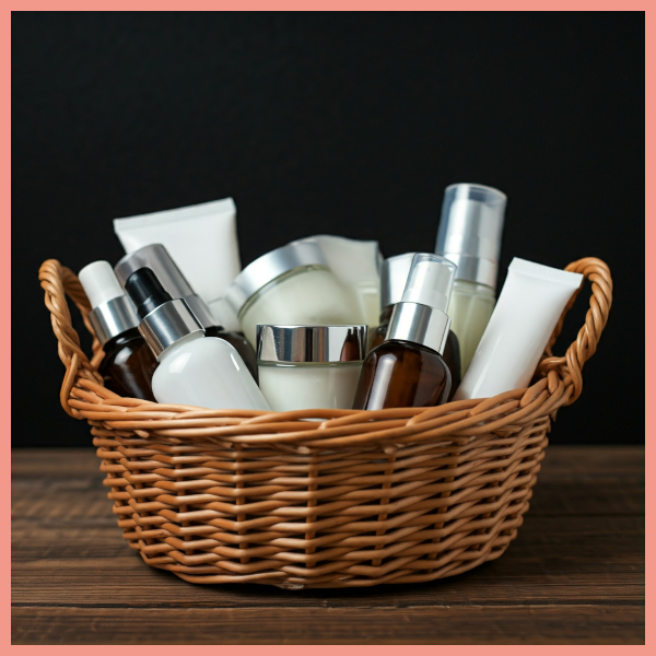 Skin Care Gift Basket Ideas & Recipes on MOMAROMAs