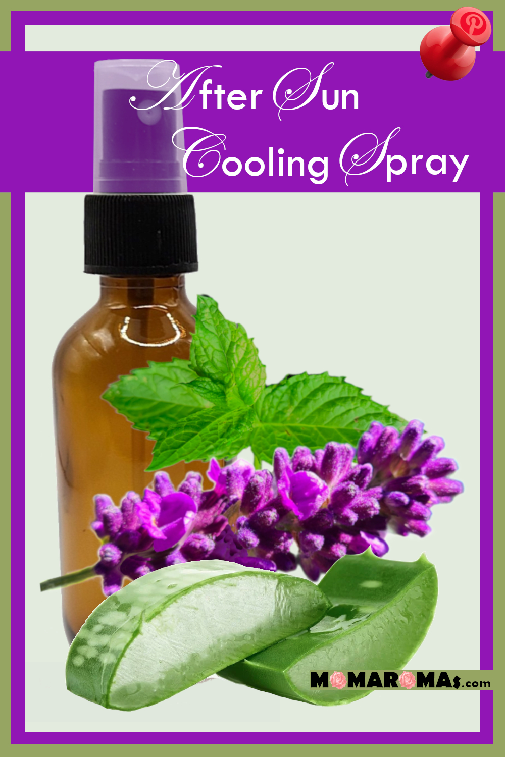 After Sun Cooling Spray Pinterest Pin