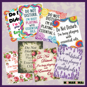 Do Not Disturb. I'm Busy Playing with Essential Oils posters
