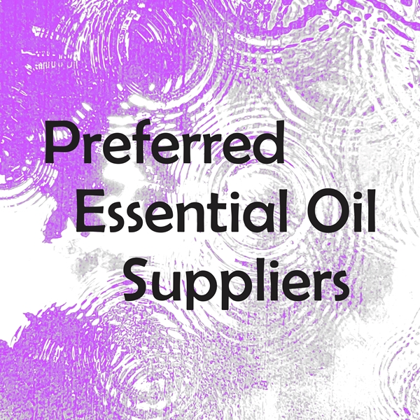 Christine Pressler's Preferred Essential Oil Suppliers
