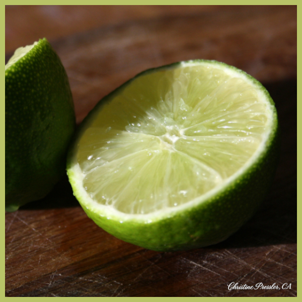Lime Wedge Citrus x aurantium