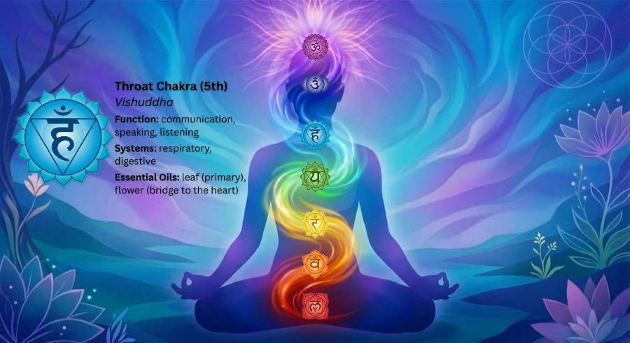 Throat Chakra Vishuddha information